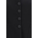 Nissa Black Polyester Jacket