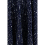 Sara Roka Blue Polyester Long Skirt