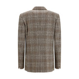 Lardini Brown Wool Oves Aries Blazer