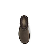 UGG Brown Suede Leather Ankle Boots