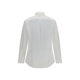 Brunello Cucinelli White Cotton Dress Shirt