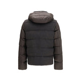 MooRER Gray Goose Down Full-Length Jacket