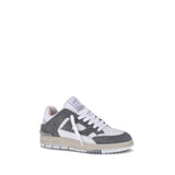 Axel Arigato Gray Calf Leather Bos Taurus Athletic Sneakers