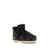 Moon Boot Black Polyester Lace-Up Boots