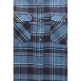 Deperlu Blue Cotton Shirt