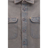 Deperlu Gray Denim Shirt