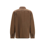 Deperlu Brown Denim Shirt