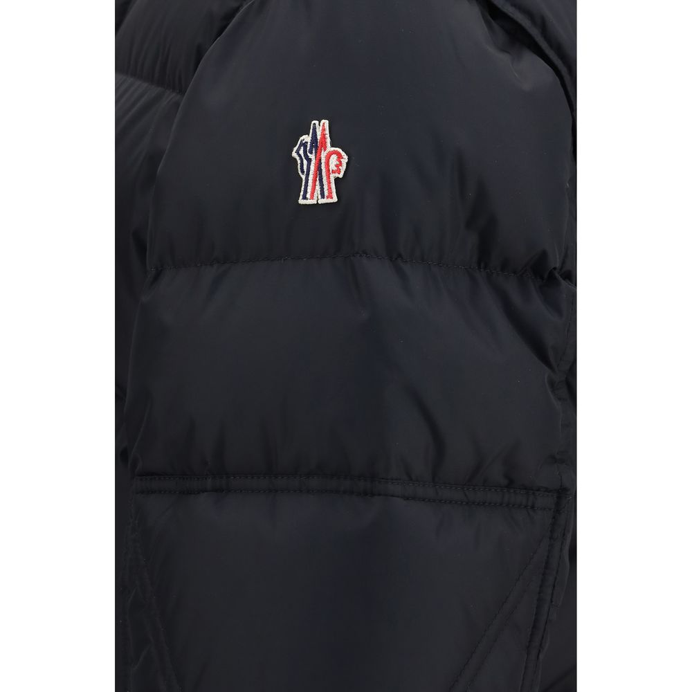 Moncler Grenoble Black Goose Down Full-Length Jacket