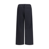 LAMINAR Black Nylon Casual Pants
