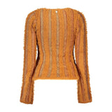 Desigual Orange Polyamide Women's Sweater