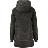 Desigual Black Polyurethane Women's Jacket