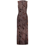 Desigual Brown Polyester Women's Dress