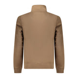 Napapijri Brown Cotton Men's Sweatshirt
