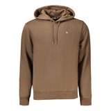 Napapijri Brown Cotton Men's Sweatshirt