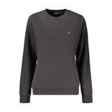 Napapijri Black Cotton Blend Women Sweatshirt