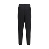Dolce & Gabbana Black Wool Oves Aries Dress Pants
