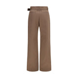 Lemaire Brown Polyester Casual Pants