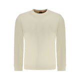 Hugo Boss Beige Cotton Men Sweatshirt