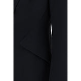 Alexander McQueen Black Acetate Blazer
