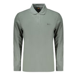 Hugo Boss Green Cotton Polo Shirt