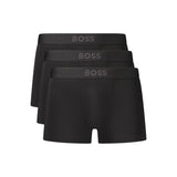 Hugo Boss Black Cotton Mens Boxer