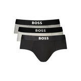 Hugo Boss Black Cotton Mens Underwear