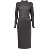Desigual Black Polyester Casual Dress
