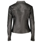 Desigual Black Polyester Biker Jacket