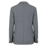 Roberto Pepe Luxury Blue Cotton Men Jacket