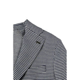 Roberto Pepe Luxury Blue Cotton Men Jacket