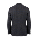 Roberto Pepe Luxury Blue Viscose Men Jacket