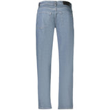 Hugo Boss Blue Cotton Men's Jeans