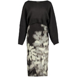 Desigual Black Viscose Womens Dress