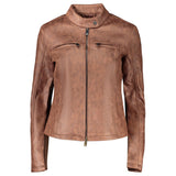 Desigual Brown Polyester Womens Jacket