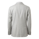 Roberto Pepe Luxury Grey Wool Men Jacket