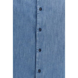 Brunello Cucinelli Blue Denim Shirt