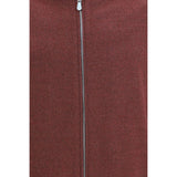 Brunello Cucinelli Bordeaux Wool Oves Aries Full-Length Jacket