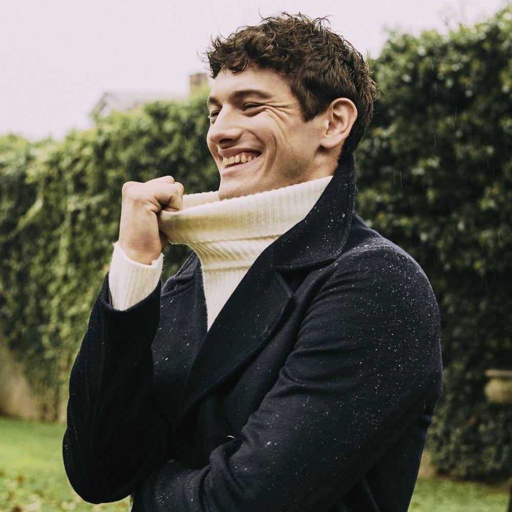 Autore Black Wool Coat