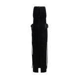 Self-Portrait Black Polyester Casual Dress