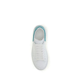 Alexander McQueen White Calf Leather Bos Taurus Chunky Sneakers