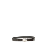 Brunello Cucinelli Brown Calf Leather Bos Taurus Regular Belt