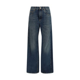 Brunello Cucinelli Blue Cotton Jeans Denim