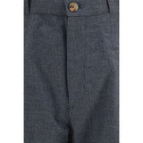 Brunello Cucinelli Gray Wool Oves Aries Dress Pants
