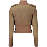 Desigual Brown Viscose Women's Sweater