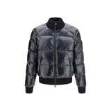 Moose Knuckles Black Nylon Bomber