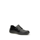 Prada Black Calf Leather Bos Taurus Slip-On Loafers