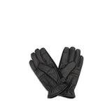 Barbour Black Calf Leather Bos Taurus Gloves