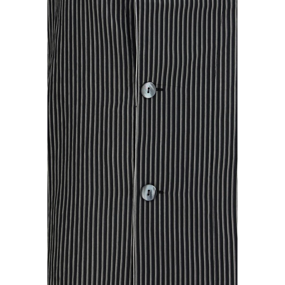 R13 Black Viscose Pattern Shirt