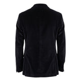 Roberto Pepe Luxury Black Cotton Men Jacket