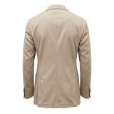 Roberto Pepe Luxury Beige Viscose Men Jacket